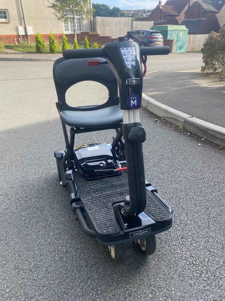 Explorer Pride Folding Mobility Scooter 