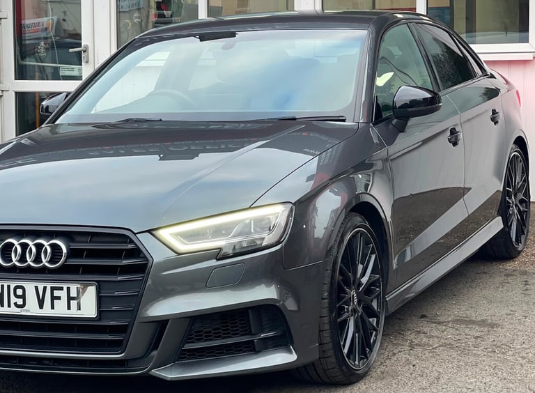 2019 Audi S3 2.0 TFSI Black Edition Saloon 4dr Petrol S Tronic quattro Euro 6 (s/s) (300 Saloon P...