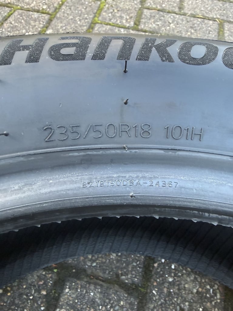 Hankook Ventus Evo SUV 235/50 R18 101H, Year 2025 –Summer Tyres x 4