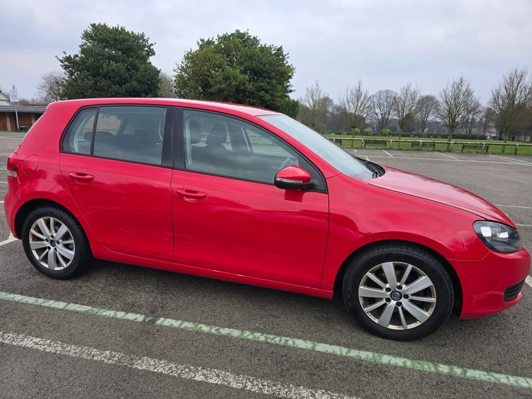 62 GOLF 1.6 TDI MATCH DIESEL 5 DOOR HATCHBACK RED