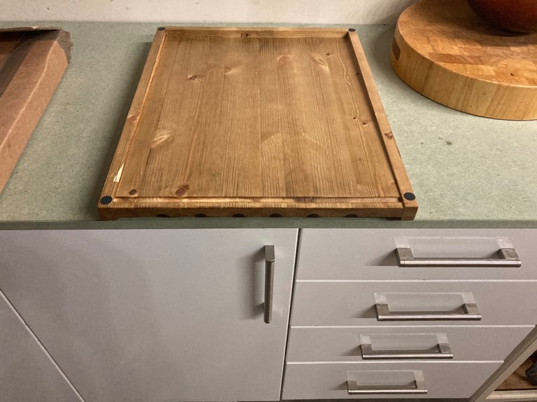 Wooden draining board large - Belfast, butler sink, New