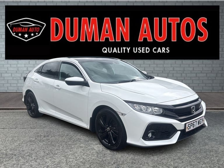 image for 2017 Honda Civic 1.0 VTEC Turbo EX Hatchback 5dr Petrol CVT Euro 6 (s/s) (129 ps) Hatchback Petro...