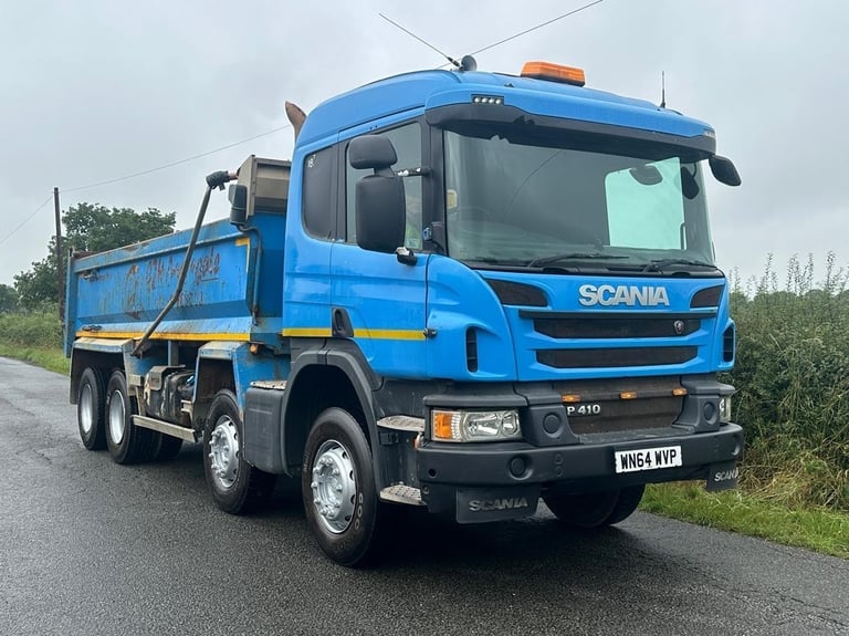 Scania P-Series P410 8 X 4 Steel Tipper