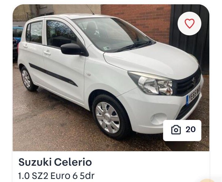 Suzuki, CELERIO, Hatchback, 2015, Manual, 998 (cc), 5 doors