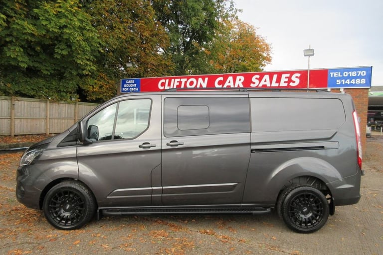 2022 22 FORD TRANSIT CUSTOM 2.0 320 ECOBLUE LIMITED CREW VAN DOUBLE CAB 5DR DIES