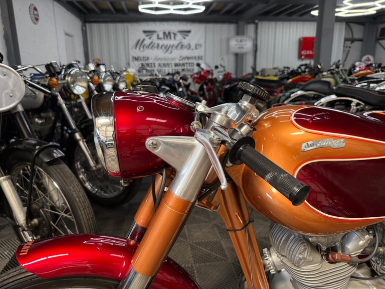 1958 Ducati 175 sport, press tube, outstanding quality, the best we’ve seen 
