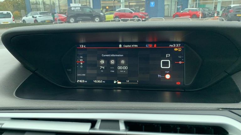 2022 Citroen C4 Grand Picasso 1.2 PureTech Sense MPV 5dr Petrol EAT8 Euro 6 (s/s) (130 ps) MPV Pe...