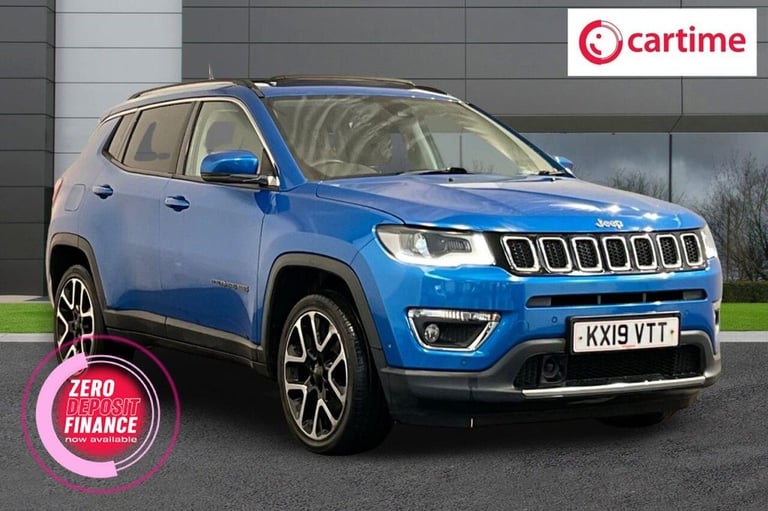 2019 19 JEEP COMPASS 1.4T MULTIAIRII LIMITED SUV 5DR PETROL MANUAL EURO 6 (S/S) 