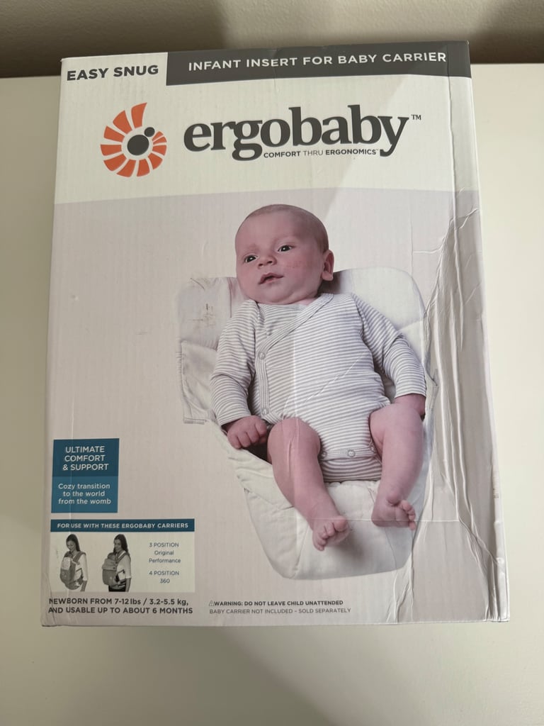 Ergobaby infant insert 