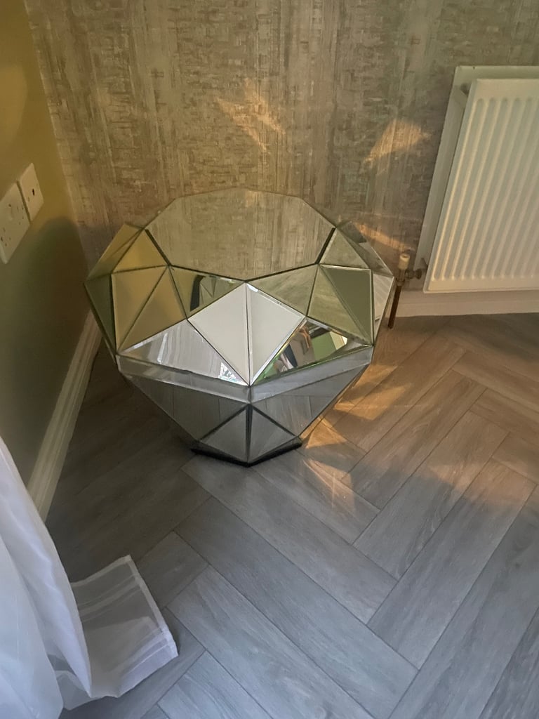 image for Side table and mirror