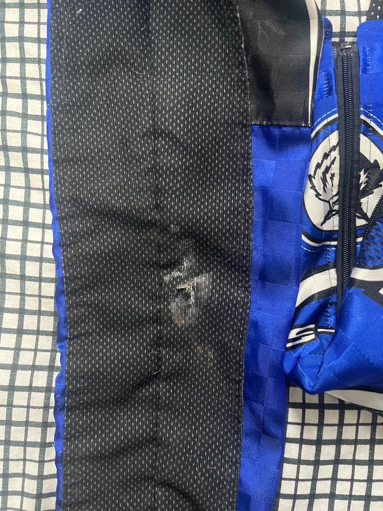 Wulf motocross jacket and trousers