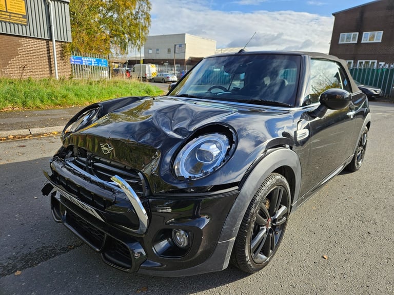 2020 MINI CONVERTIBLE 1.5 Cooper Sport II 2dr Damaged Salvage CAT N