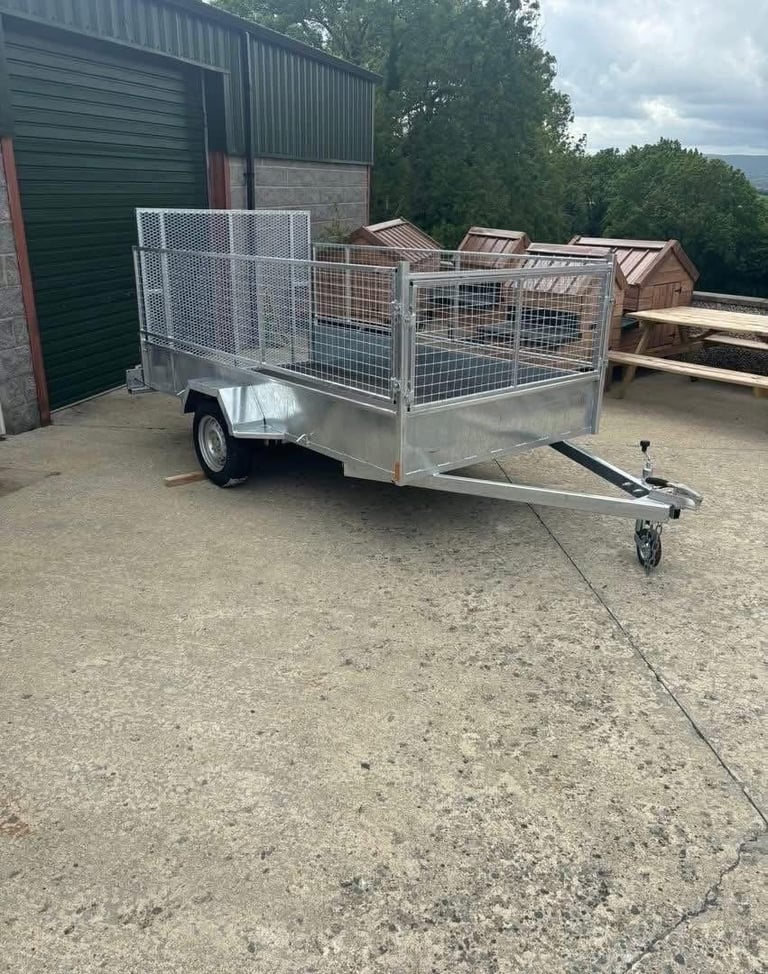 image for Car Trailer - 10 x 5 - Galvanised
