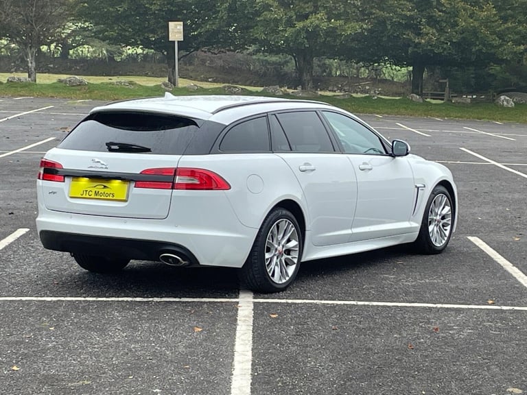 JAGUAR XF 2.2d [200] R-Sport Estate Auto, diesel, white + NOW SOLD 2014