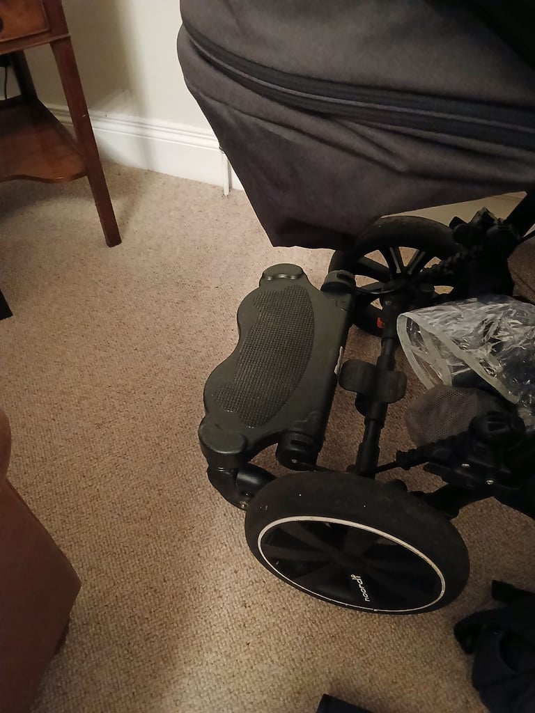 Pram and Bassinet with extras