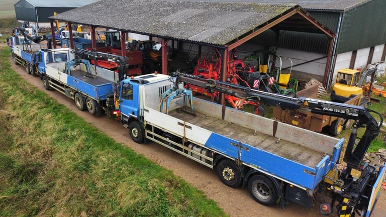 2013 DAF CF75.310 26T DROPSIDE WITH HMF 1430 CRANE / HIAB / FREIGHT