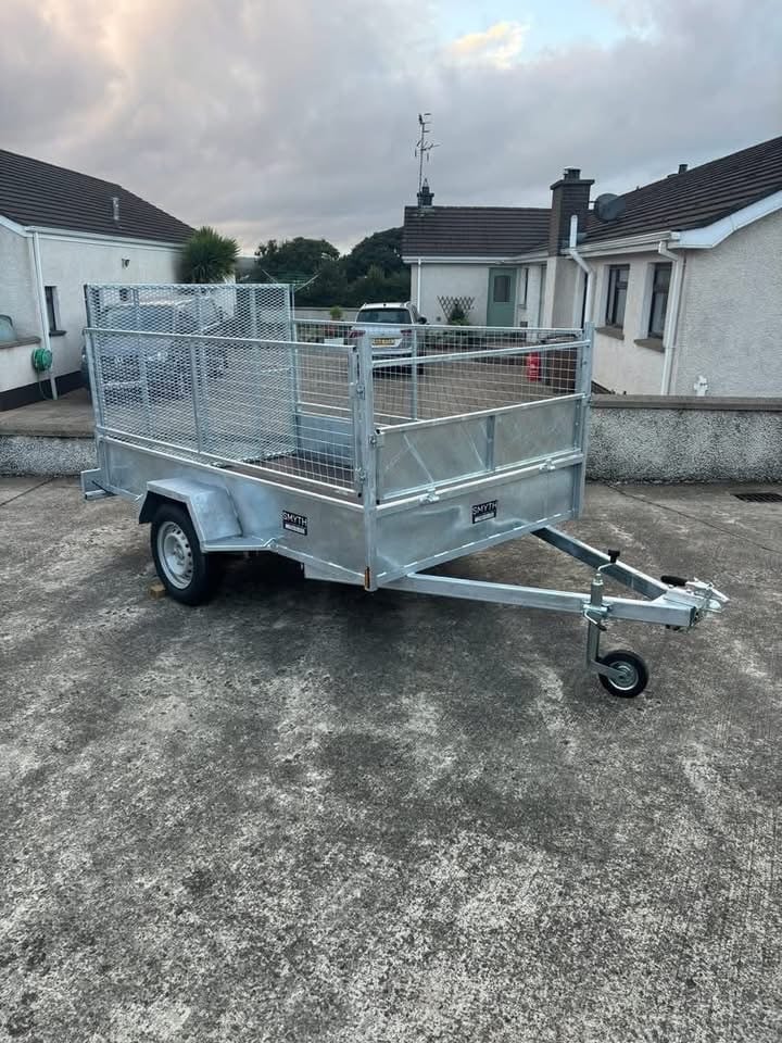 Car Trailer - 8 x 5 - Galvanised