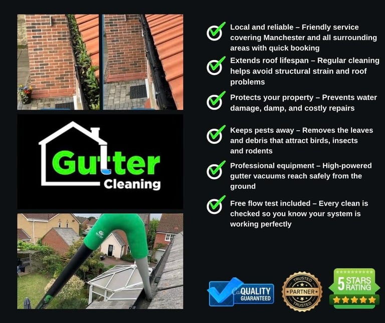 image for Professional Gutter Cleaning Manchester | Fast & Reliable