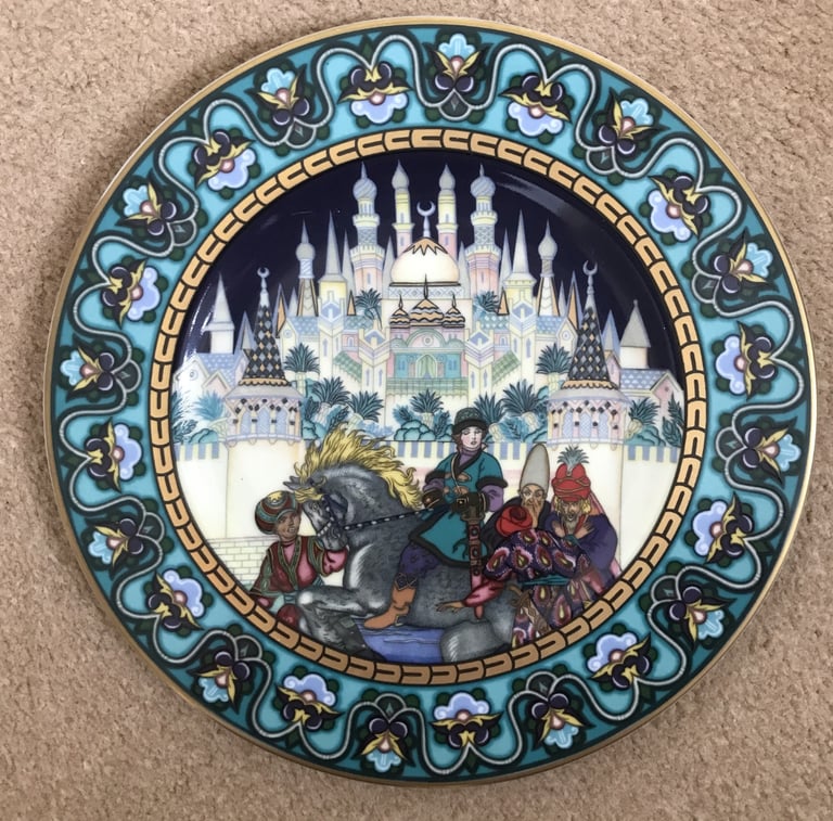 “Red Knight” & “In Search of the Firebird” collectible plates