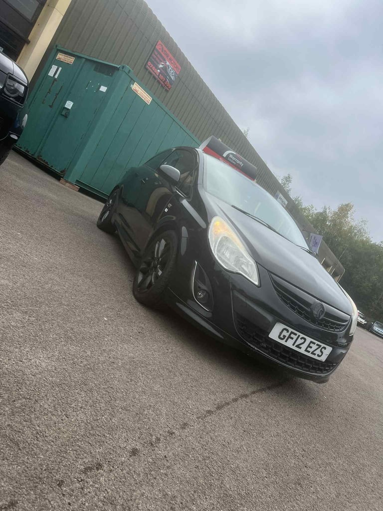 2012 Vauxhall Corsa 1.2 Limited Edition 3dr HATCHBACK Petrol Manual