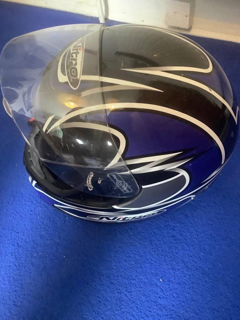 Nitro crash helmet large