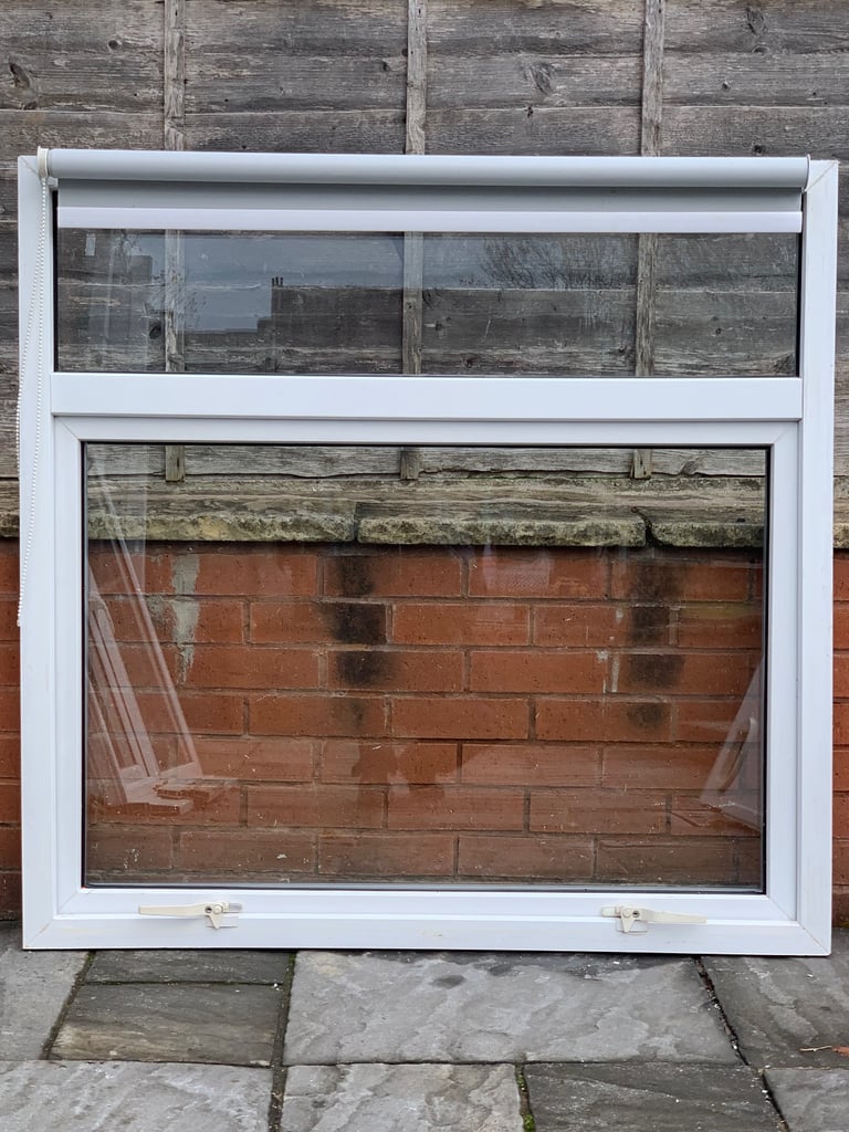 UPVC DOUBLE GLAZED WINDOW WITH BOTTOM OPENER 122cm WIDE 122cm High Can Deliver