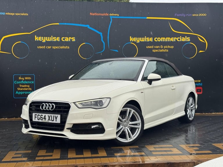 image for 2014 Audi A3 Cabriolet 1.4 TFSI CoD S line Euro 6 (s/s) 2dr CONVERTIBLE Petrol Manual