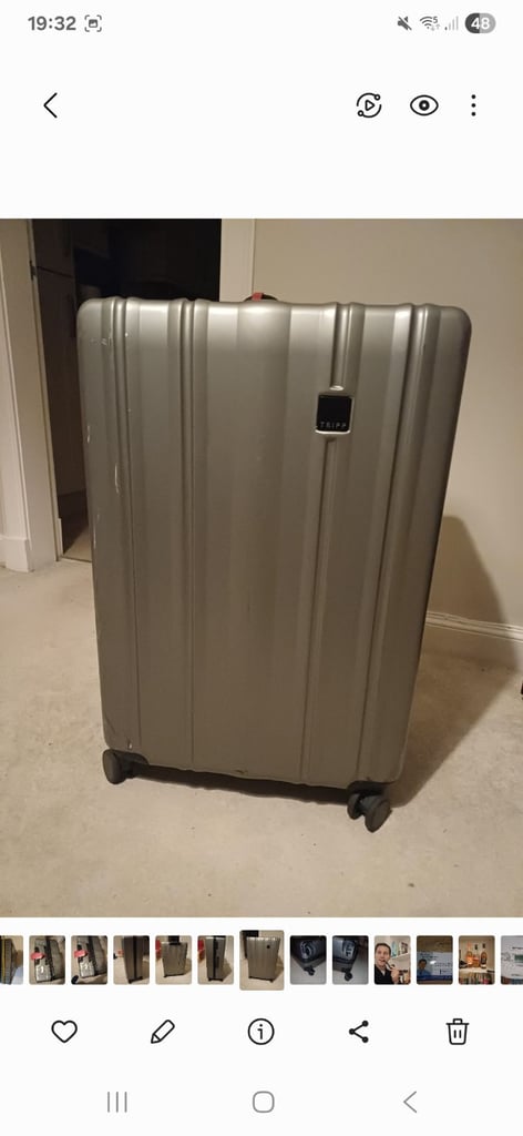 image for Large hard shell suitcase