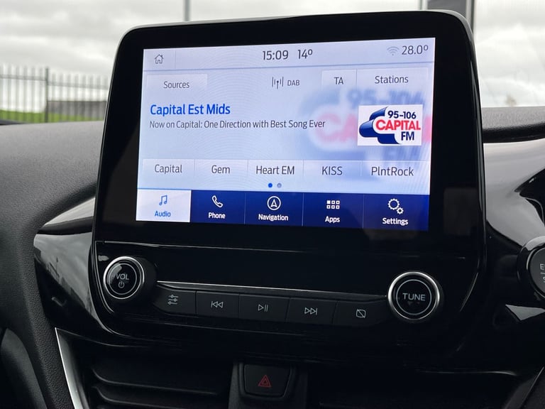 2022 Ford Fiesta 1.0 EcoBoost Hybrid mHEV 125 Titanium X 5dr Hatchback PETROL Manual