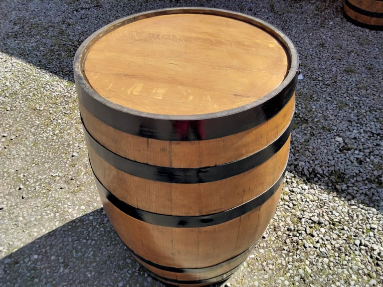 Full sized Refurbished Whisky Barrel.