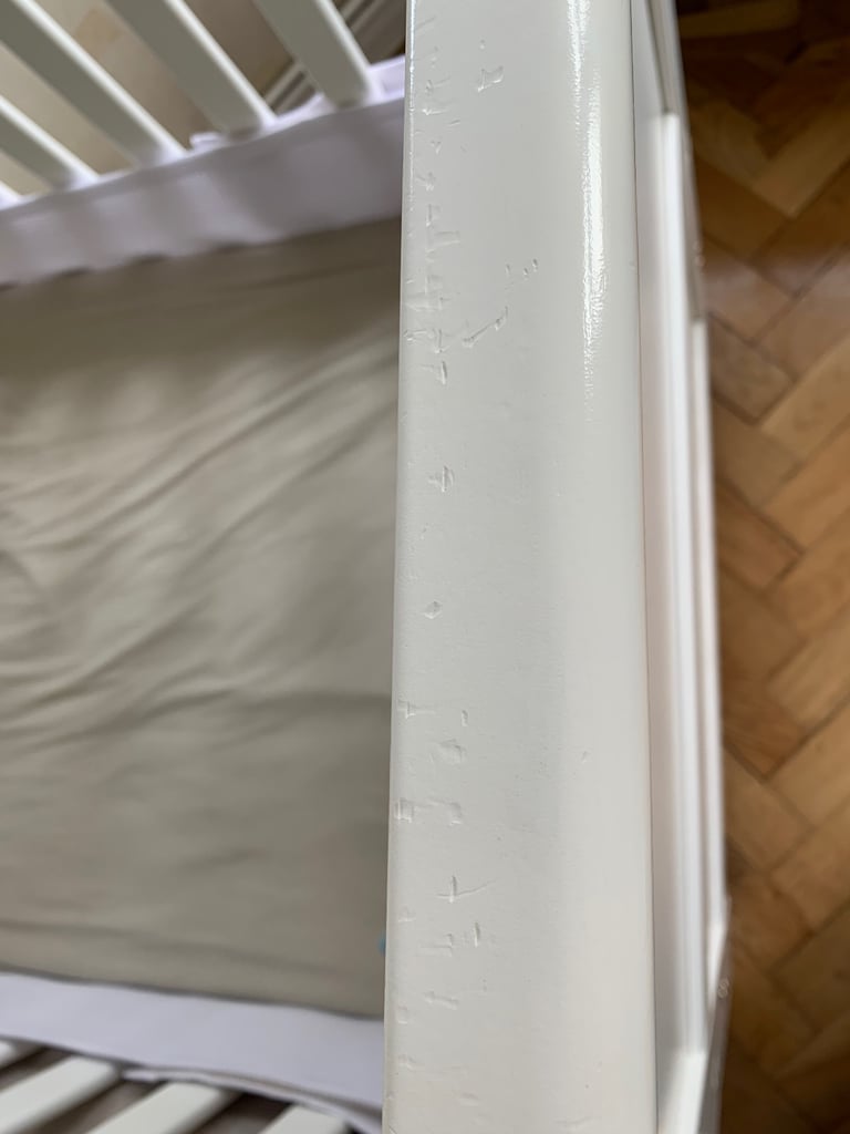 East Coast Cotbed, from newborn to toddler - approx 4y