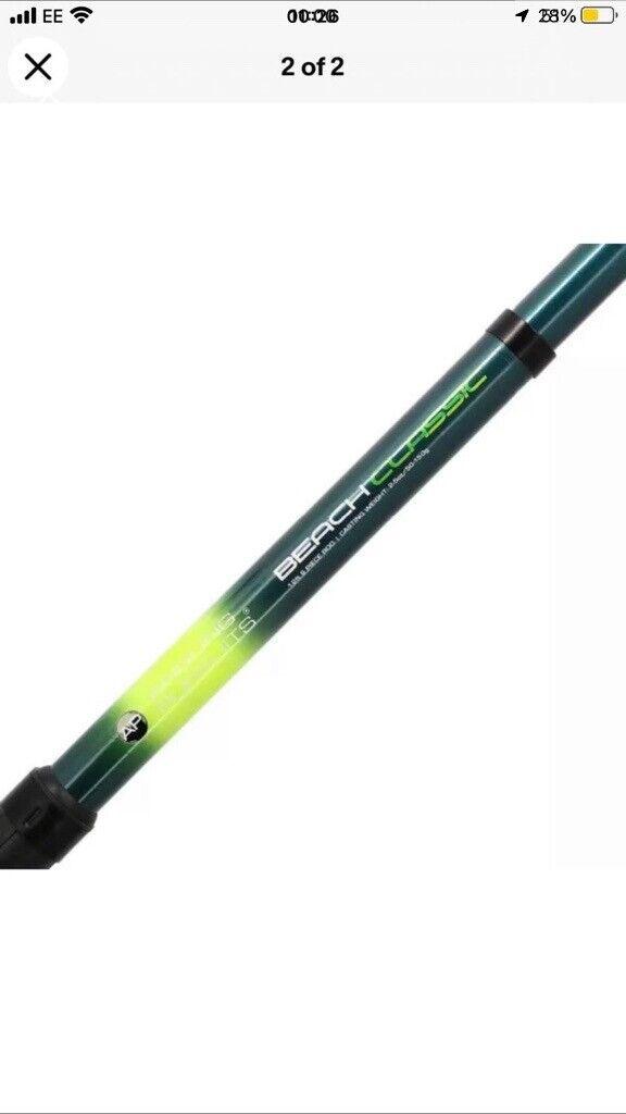 image for Brand new Angling pursuits 12 foot telescopic beach caster fishing rod 