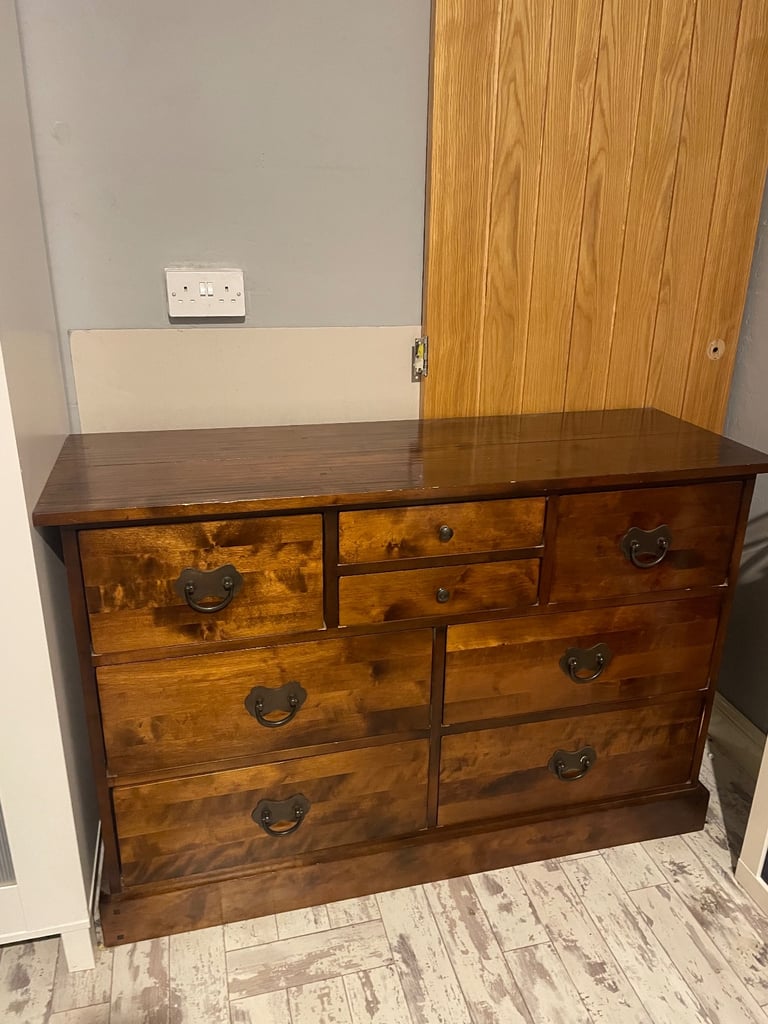 image for Laura Ashley Garrat 8 drawer sideboard