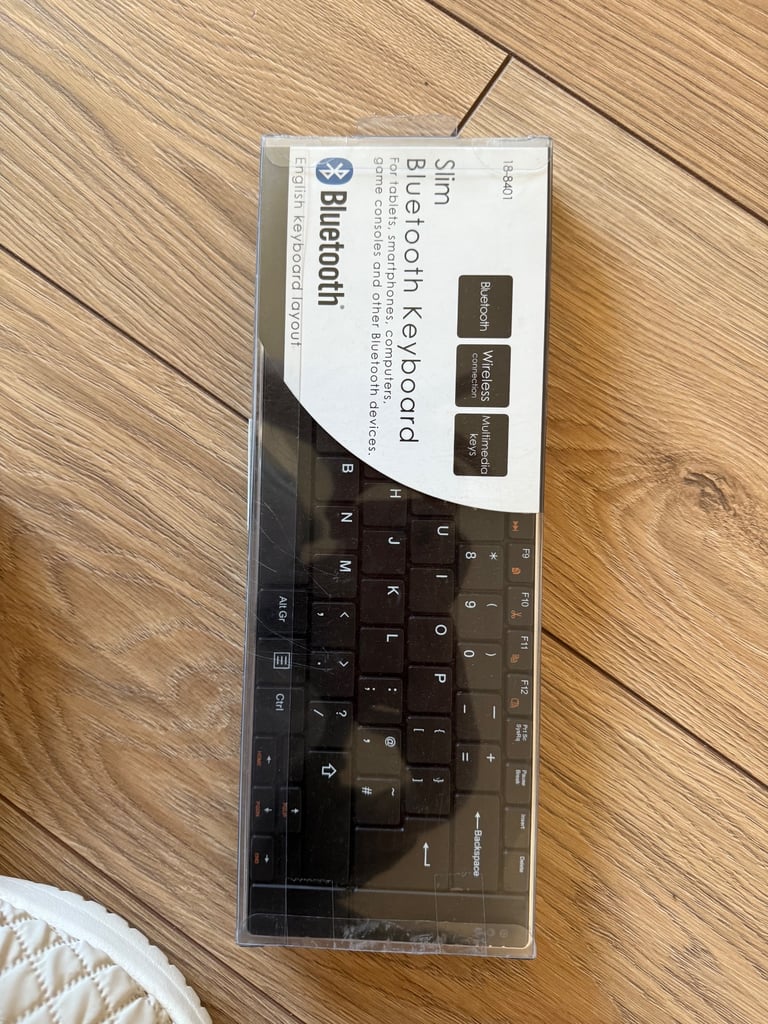 image for Slim Bluetooth Keyboard – Model SK-038BT