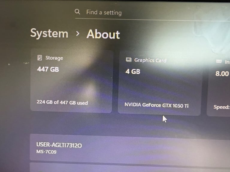 Xenta Desktop, i5-9400F, 2.9 GHz, 8Gb, 480Gb, Nvidia GeForce GTX 1050 Ti, Win 11