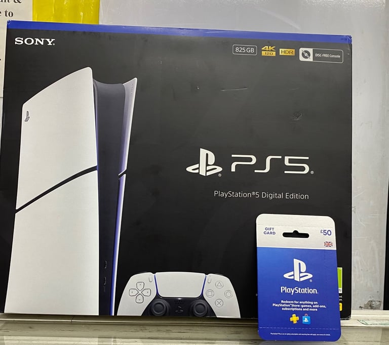 Brand New PlayStation 5 1TB with £50 PSN Voucher Bundle 