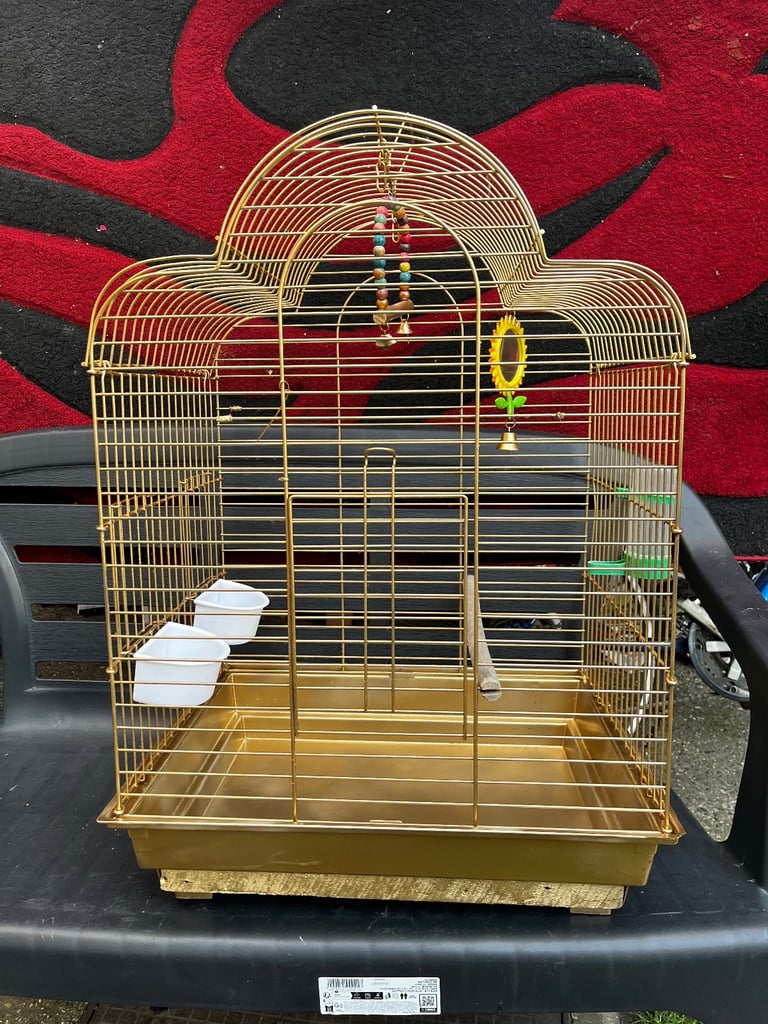 Gold Bird Cage