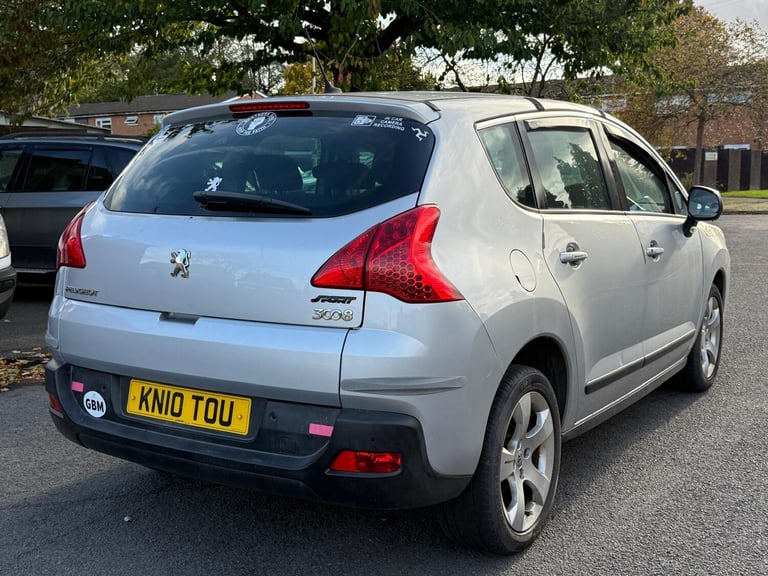 2010 Peugeot 3008 1.6 VTi Sport 5dr HATCHBACK Petrol Manual