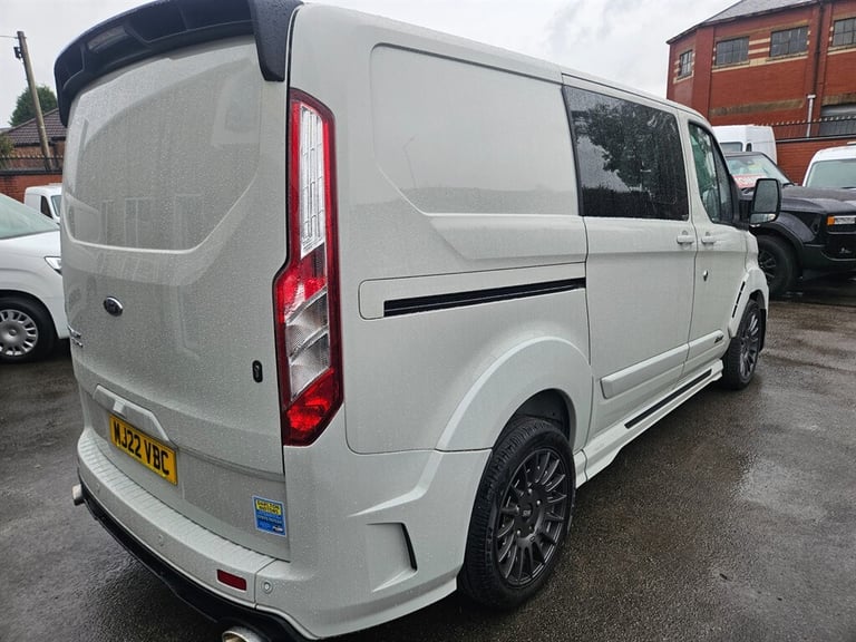 2022 Ford Transit Custom Ms-rt  M sport 185bhp Auto Crewcab (No vatt) 44000 miles Crew Van Diesel...