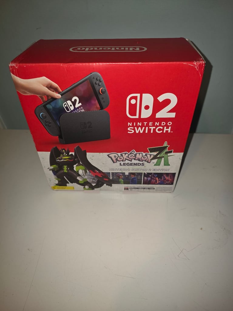 Nintendo switch 2 with pokemon legends z to a all boxed unopened