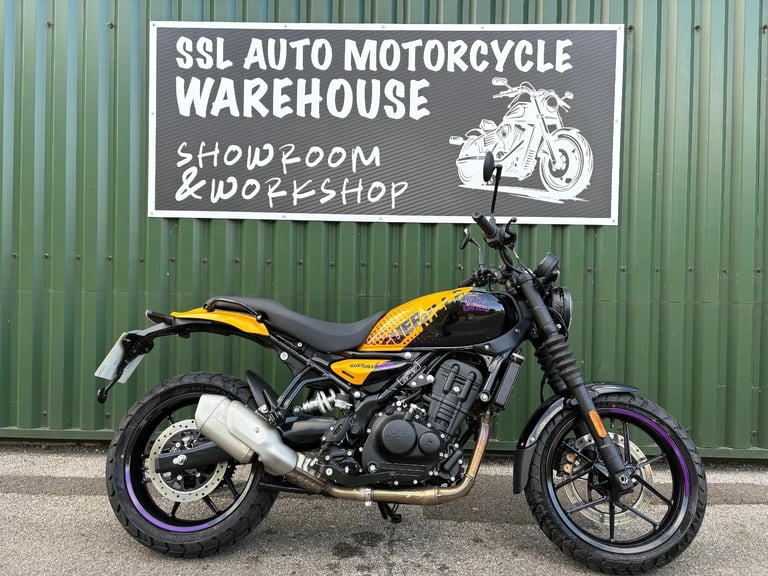 Royal Enfield GUERRILLA 450 Yellow and Black 2024 500 miles One Owner 