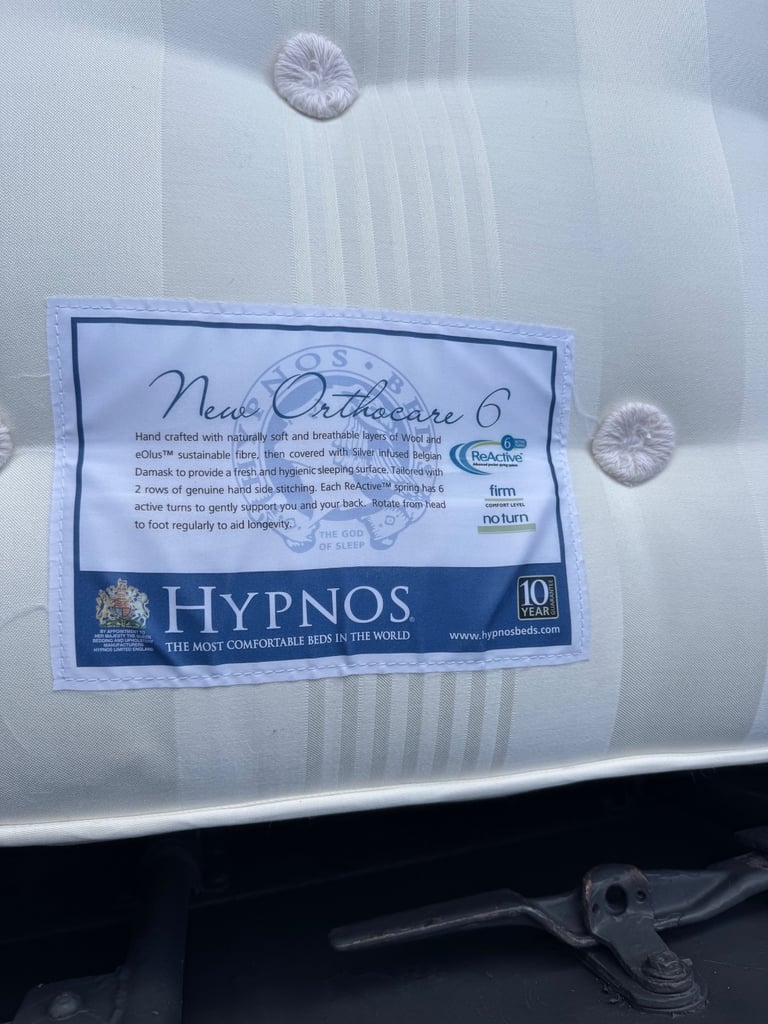 Hyponus Doube Bed and Mattress 