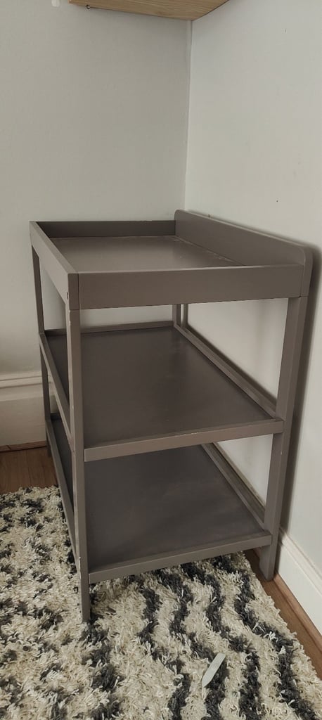 image for Grey Changing table 