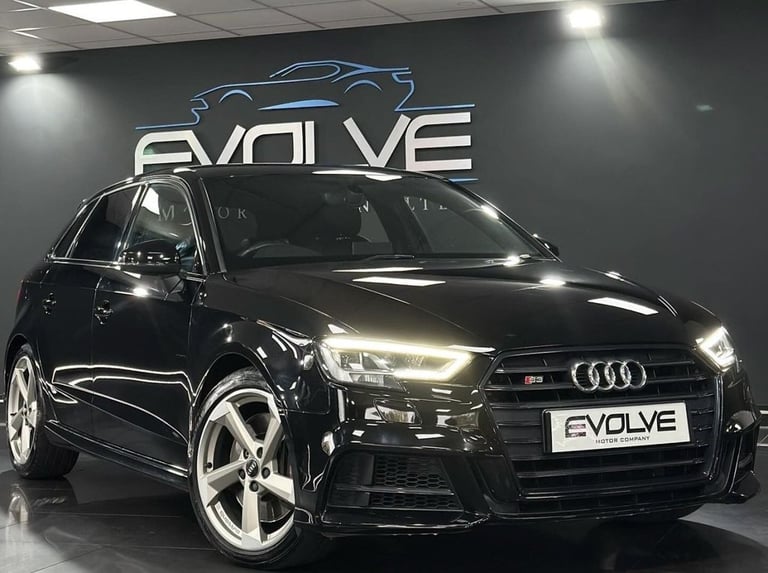 2017 67 AUDI S3 2.0 TFSI BLACK EDITION SPORTBACK 5DR PETROL S TRONIC QUATTRO EUR