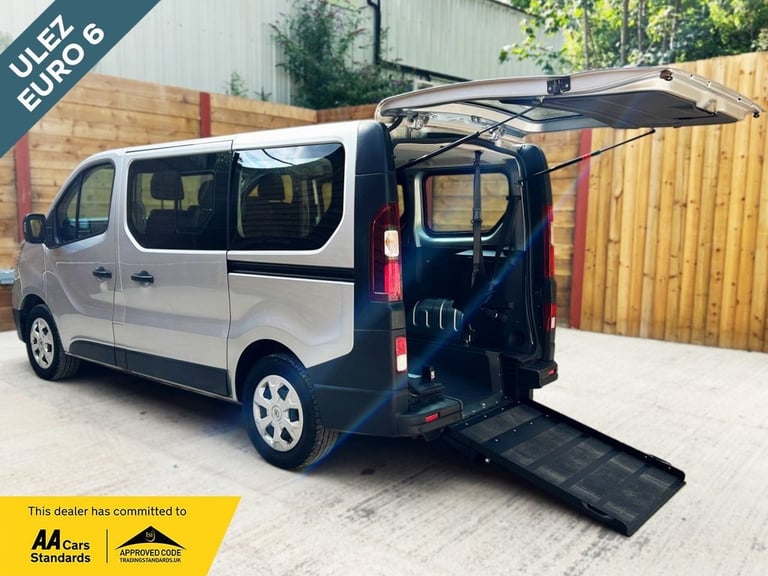 image for 2023 Renault Trafic 5 Seat Auto Wheelchair Accessible Disabled Access Vehicle WAV MPV Diesel Auto...