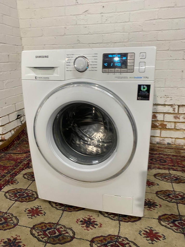 image for Beautiful Samsung Latest Model 9KG A+ Energy EcoBubble Washing Machine