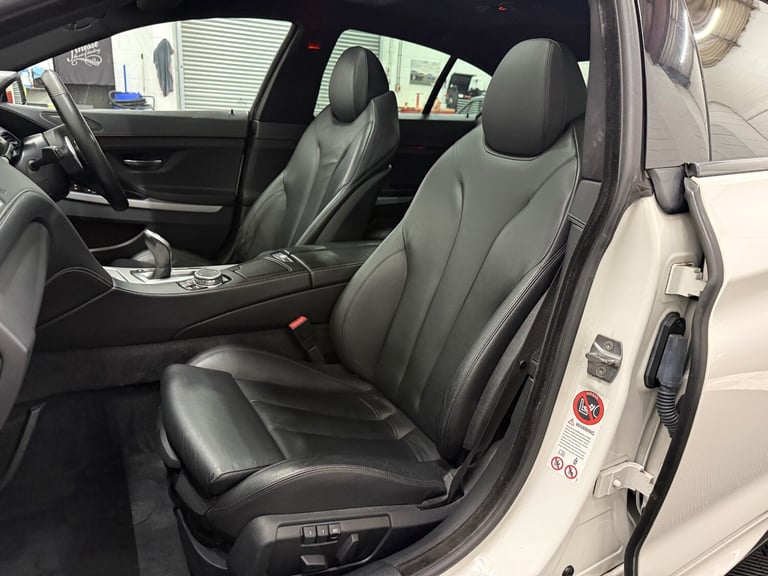 2015 15 BMW 640D M SPORT GRAN COUPE AUTOMATIC 3.0 DIESEL 313BHP WHITE 