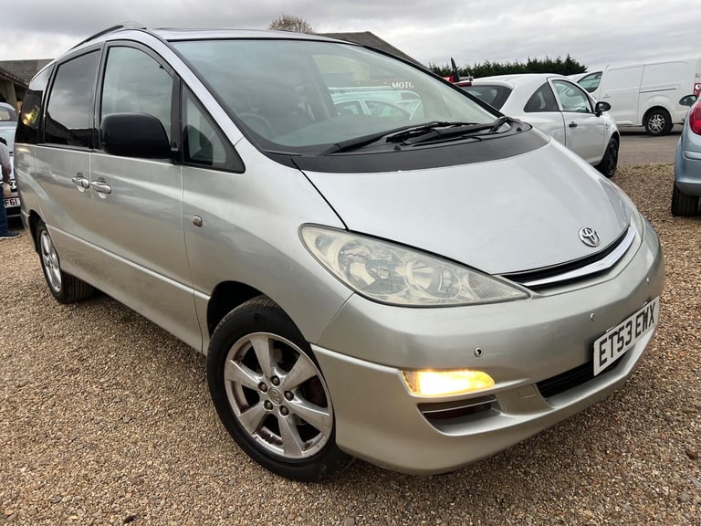 2004 Toyota Previa 2.4 VVTi T Spirit 7 seats 5dr Auto MPV PETROL Automatic