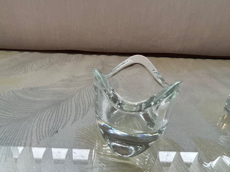 Glass Tealight Holders x 6