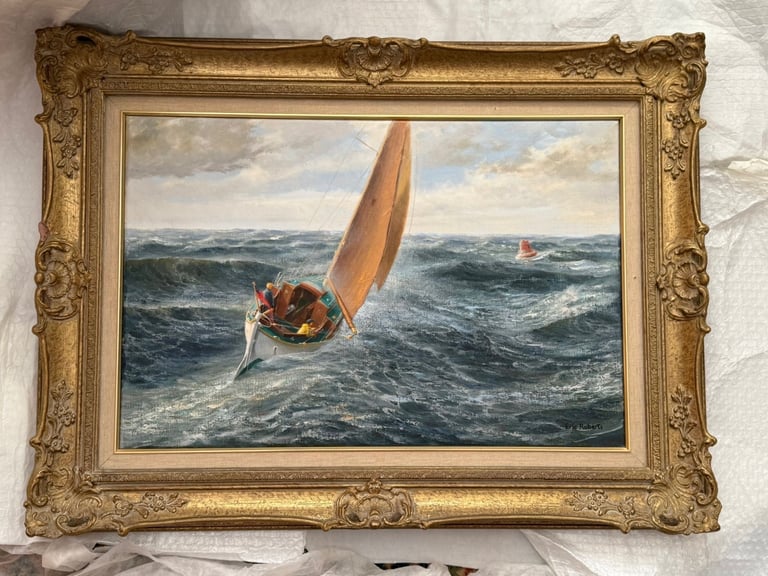 image for Oil Painting in Frame